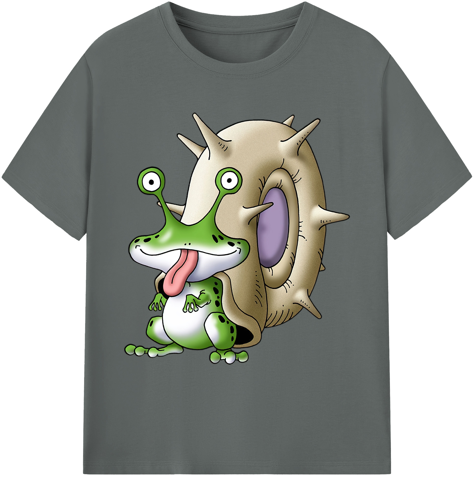 （画像用） ドラゴンクエスト Doragon Kuesuto Dragon Quest 綿100％ メンズ半袖Tシャツ｜肌触りやわらか＆通気性